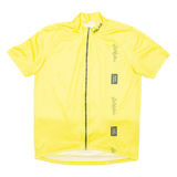 Cycling Mens Jersey Yellow 1/2 Zip XL