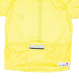 Cycling Mens Jersey Yellow 1/2 Zip XL
