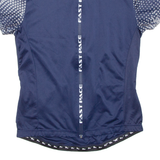 Cycling Womens Jersey Blue 1/2 Zip M