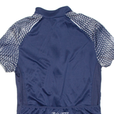 Cycling Womens Jersey Blue 1/2 Zip M