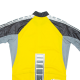 Cycling Mens Jersey Yellow 1/2 Zip L