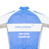 Cycling Mens Jersey Blue 1/2 Zip M