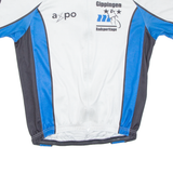 Cycling Mens Jersey Blue 1/2 Zip M