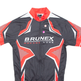 Cycling Mens Jersey Red 1/2 Zip S