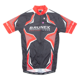 Cycling Mens Jersey Red 1/2 Zip S