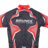 Cycling Mens Jersey Red 1/2 Zip S