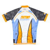 Cycling Mens Jersey Orange 1/2 Zip L