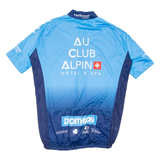 Cycling Mens Jersey Blue 1/2 Zip L