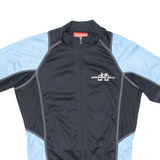 Cycling Mens Jersey Blue 1/2 Zip S