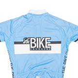 Cycling Mens Jersey Blue 1/2 Zip M