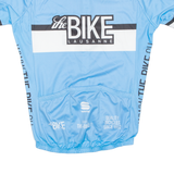 Cycling Mens Jersey Blue 1/2 Zip M