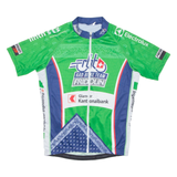 Cycling Mens Jersey Green 1/2 Zip M