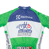 Cycling Mens Jersey Green 1/2 Zip M