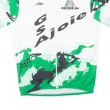 Cycling Mens Jersey Green 1/2 Zip XL