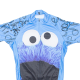 Cycling Mens Jersey Blue 1/2 Zip S