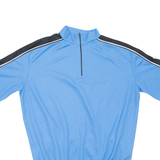 Cycling Mens Jersey Blue 1/2 Zip L