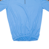 Cycling Mens Jersey Blue 1/2 Zip L