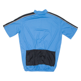 Cycling Mens Jersey Blue 1/2 Zip L