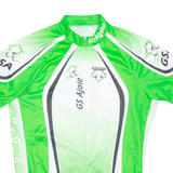 Cycling Mens Jersey Green 1/2 Zip 2XL