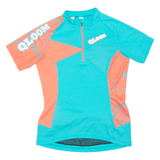 Cycling Womens Jersey Blue 1/2 Zip M