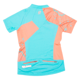 Cycling Womens Jersey Blue 1/2 Zip M