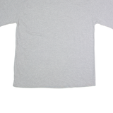 LEE Detroit Red Wings Mens T-Shirt Grey 90s USA Crew Neck XL
