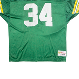 WILSON Green Bay Packers Home #33 Bennett Mens Jersey Green 90s USA Nylon 2XL