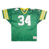 WILSON Green Bay Packers Home #33 Bennett Mens Jersey Green 90s USA Nylon 2XL
