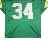WILSON Green Bay Packers Home #33 Bennett Mens Jersey Green 90s USA Nylon 2XL