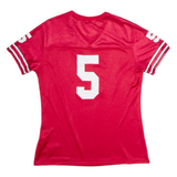 NIKE Ohio State Buckeyes Home #5 Womens Jersey Red USA V-Neck L