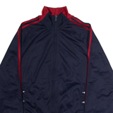 ADIDAS Womens Track Jacket Blue XL