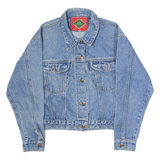 TOP EIGHTY FOUR Womens Denim Jacket Blue 90s M