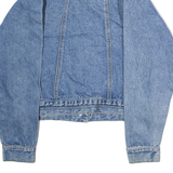 TOP EIGHTY FOUR Womens Denim Jacket Blue 90s M