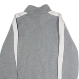 PUMA Mens Track Jacket Grey Jersey M