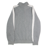 PUMA Mens Track Jacket Grey Jersey M