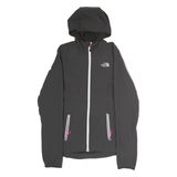 THE NORTH FACE Womens Shell Jacket Grey Hooded S