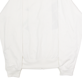 NIKE Mens Track Jacket White Striped M