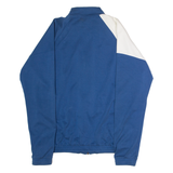 REEBOK Mens Track Jacket Blue Colourblock S