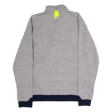 KAPPA Mens Track Jacket Grey Jersey L