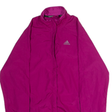ADIDAS Womens Track Jacket Purple UK 12