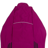 ADIDAS Womens Track Jacket Purple UK 12