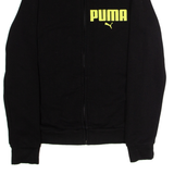PUMA Mens Track Jacket Black Jersey S