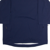 NIKE Baseball Mens Pullover Jacket Blue M