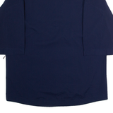 NIKE Baseball Mens Pullover Jacket Blue M