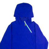 FILA Womens Pullover Jacket Blue Hooded L