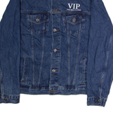 PORT AUTHORITY VIP The Mill Casino Mens Denim Jacket Blue XL