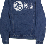 PORT AUTHORITY VIP The Mill Casino Mens Denim Jacket Blue XL