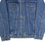 KELTON DEXTER Mens Denim Jacket Blue 90s M