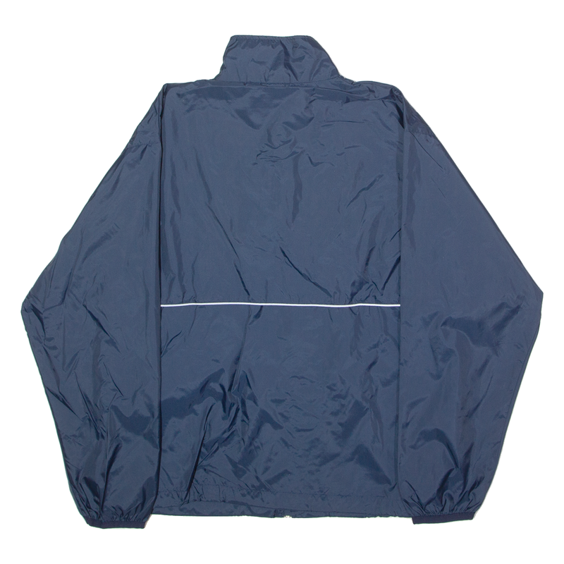 ASICS Womens Windbreaker Jacket Blue L