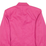 SAG HARBOUR Womens Jacket Pink Wool UK 12